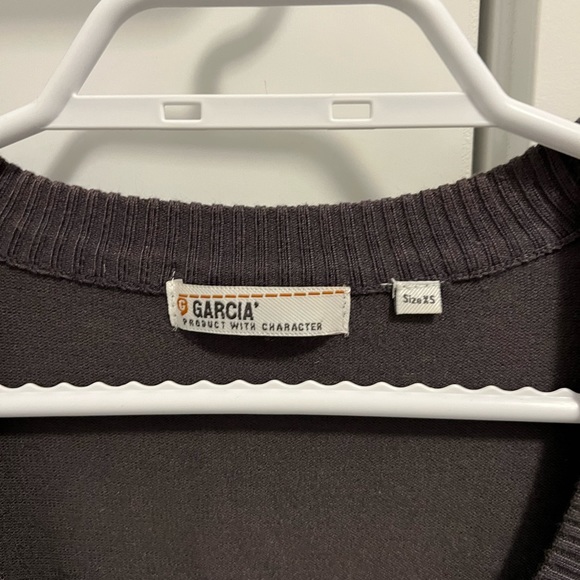 Garcia dark grey long sleeves top size XS - Picture 4 of 8